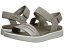 エコー レディース ヒール シューズ Flowt Strap Sandal Moonrock Silver/Warm Grey Metallic Cow Leather/Cow Nubuck