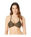 ¥ô¥£¥ó¥¹¥«¥à¡¼¥È ¥ì¥Ç¥£¡¼¥¹ ¥È¥Ã¥×¤Î¤ß ¿åÃå Pacific Wave Texture Bralette Bikini Top Bonsai