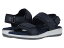 ウォーキング クレイドル レディース ヒール シューズ Shea Navy Lycra/Matte Snake Print