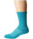 フィーチャー メンズ 靴下 アンダーウェア Texture Cushion Crew Sock Turquoise