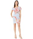 ジュールズ レディース シャツ トップス Ottie Blue Stripe Floral