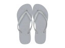 ハワイアナス レディース サンダル シューズ Slim Glitter Sandal Steel Grey