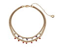 BCBジェネレーション レディース ネックレス・チョーカー・ペンダントトップ アクセサリー Short Multi Row Necklace Multi/Shiny Gol