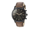 フォッシル メンズ 腕時計 アクセサリー Townsman Chronograph Watch FS5437 Black Br