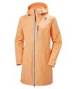 ヘリーハンセン レディース コート アウター Long Belfast Jacket Melon