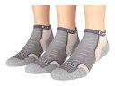 ソーロス メンズ 靴下 アンダーウェア Experia Micro Mini 3-pair Pack Greyhound Grey