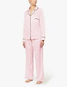 ショッピングjam 【送料無料】 ブルーベラ レディース ナイトウェア アンダーウェア Abigail satin pyjama set PALE PINK