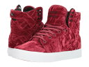 スープラ レディース スニーカー シューズ Skytop Dark Ruby/White/White
