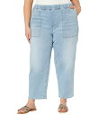 ショッピングパンツ メイドウェル レディース デニムパンツ ボトムス Plus Pull-On Relaxed Jeans in Bellview Wash Bellview Wash