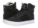 スープラ レディース スニーカー シューズ Skytop Black/White 3