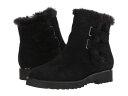 フランコサルト レディース ブーツ・レインブーツ シューズ Crystal Black Velour Suede