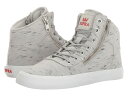 スープラ レディース スニーカー シューズ Cuttler Grey/White