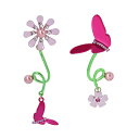 【送料無料】 ベッツィジョンソン レディース ピアス・イヤリング アクセサリー Butterfly Mismatch Earrings Pink