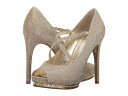 アドリアナ パペル レディース ヒール シューズ Golda Nude Aurora Metallic