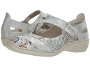 リーカー レディース サンダル シューズ 41346 Doris 46 Off-White/Metallic/Ice