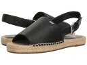 マイケルコース レディース サンダル シューズ Fisher Espadrille Black Tumbled Leather