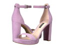 ナインウェスト レディース ヒール シューズ Dempsey Platform Heel Sandal Light Purple Suede