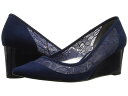 アドリアナ パペル レディース ヒール シューズ Langley Navy Kid Suede