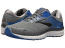 ブルックス メンズ スニーカー シューズ Adrenaline GTS 18 Grey/Blue/Black