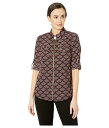 マイケルコース レディース シャツ トップス Multi Chandelier Lock Top Cordovan