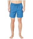 ミスタースイム メンズ ハーフパンツ・ショーツ 水着 Cabana Stripe Printed Swim Trunks Navy/Royal