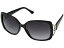 ゲス レディース サングラス・アイウェア アクセサリー GF6065 Shiny Black with Gold/Smoke Gradient Lens