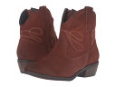 ベネリ レディース ブーツ・レインブーツ シューズ Epium Rust Calf Suede/Light Tan Embroidery