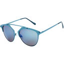 エスダブリュグローバル メンズ サングラス・アイウェア アクセサリー Urban Hipster Fashion Uni Brow Metallic Collection Sunglasses Blue
