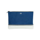 モフェ メンズ セカンドバッグ・クラッチバッグ バッグ Sage Clutch Cobalt Blue/Ivory (Nickel)