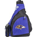 NFL メンズ ショルダーバッグ バッグ Leadoff Sling Baltimore Ravens