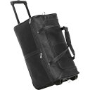 ピエール メンズ スーツケース バッグ Duffel on Wheels Black