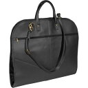 ロイスレザー メンズ スーツケース バッグ Leather Garment Cover Black
