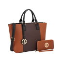 ダセイン メンズ ハンドバッグ バッグ Medium Classic Satchel with Matching Wallet Coffee/Brown