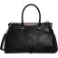 ラディバ メンズ ハンドバッグ バッグ Maggie Satchel Black/Grey