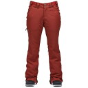 エアブラスター レディース カジュアルパンツ ボトムス Slim Curve Stretch Pants - Women's Oxblood