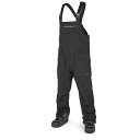 ボルコム メンズ カジュアルパンツ ボトムス Volcom Rain GORE-TEX Bib Overalls Black