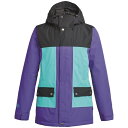 エアブラスター レディース ジャケット・ブルゾン アウター Airblaster Sassy Beast Jacket - Women's Purple Turquoise