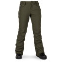ボルコム レディース カジュアルパンツ ボトムス Volcom Grail 3D Stretch Pants - Women's Forest