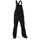 ボルコム レディース カジュアルパンツ ボトムス Volcom Swift Bib Overalls - Women's Black