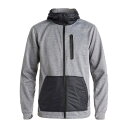 ディーシー メンズ ジャケット・ブルゾン アウター United Fleece Jacket Heather Pewter