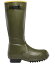 ラクロス メンズ ブーツ・レインブーツ シューズ Men's Burly 18#double; Air Grip Foam Insulated Waterproof Boots Green