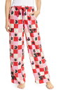 ショッピングDC ビーピー レディース ナイトウェア アンダーウェア Flannel Pajama Pants RED CHINOISE RETRO CHECK