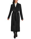 コールハーン レディース コート アウター Belted Wrap Coat Black