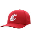 ショッピングOn トップオブザワールド メンズ 帽子 アクセサリー Men's Crimson Washington State Cougars Reflex Logo Flex Hat Crimson