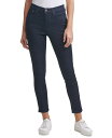 カルバンクライン レディース デニムパンツ ボトムス High-Rise Ankle Jeans Dark Wash