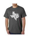 エルエーポップアート メンズ Tシャツ トップス Mens Word Art T-Shirt - Dont Mess with Texas Gray