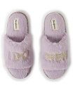 ディアフォームズ レディース サンダル シューズ Bride and Bridesmaids Slide Slippers, Online Only Frosted Plum