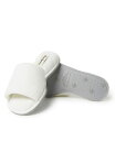 ディアフォームズ レディース サンダル シューズ Women's Microfiber Slide Slippers, Online Only Alabaster