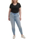 カルバンクライン レディース デニムパンツ ボトムス Trendy Plus Size Skinny Jeans Catalina