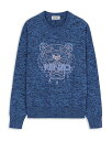 ケンゾー メンズ ニット・セーター アウター Tiger Graphic Sweater Blue